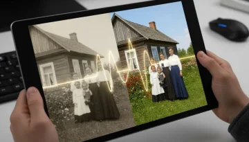 Оживление старых фотографий с помощью искусственного интеллекта