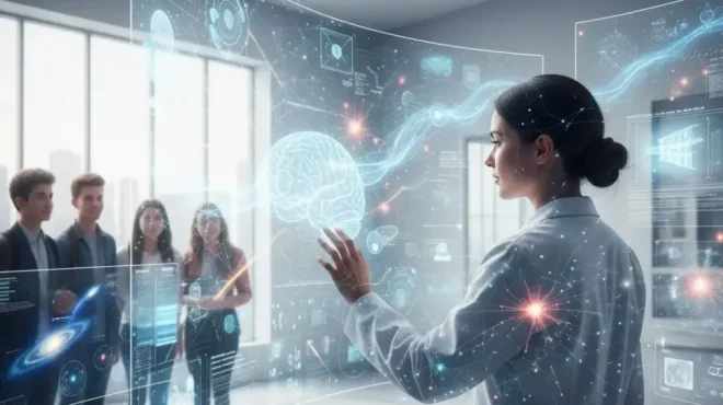 Образование и наука: применение нейросетей для визуализации