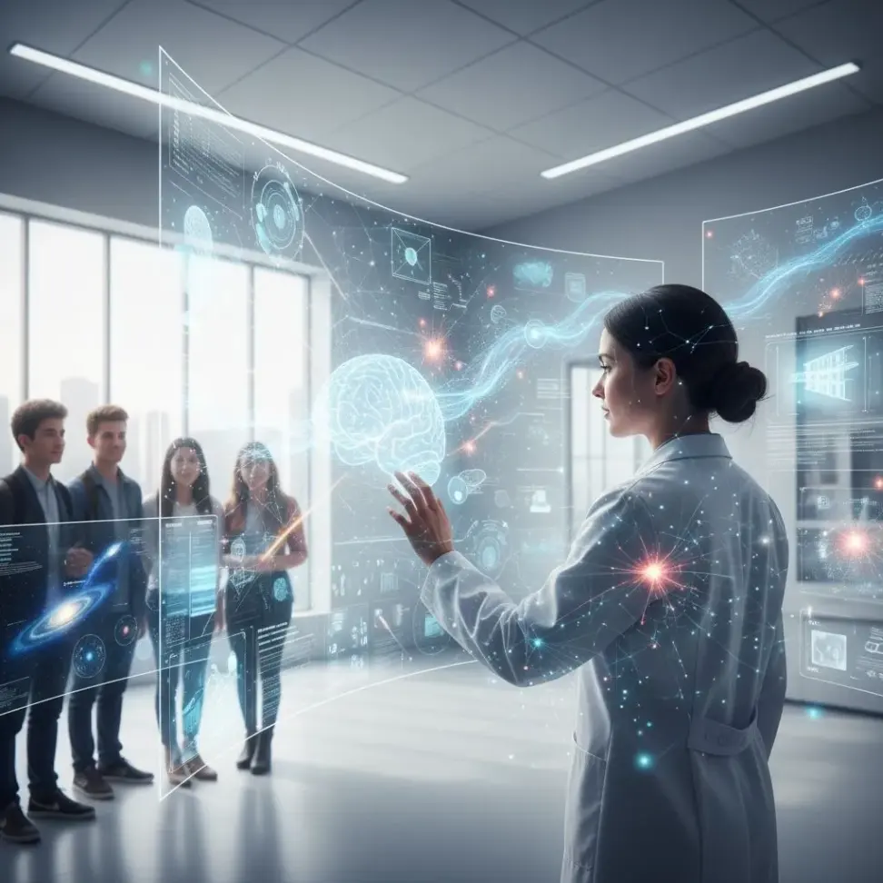 Образование и наука: применение нейросетей для визуализации Образование и наука: применение нейросетей для визуализации