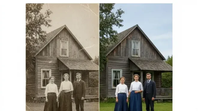 Лучшие нейросети для оживления старых и черно-белых фото в 2025–2026 году Лучшие нейросети для оживления старых и черно-белых фото в 2025–2026 году